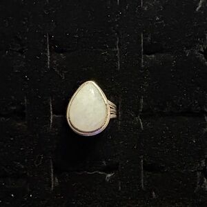 Vintage Sterling Silver Moonstone Ring